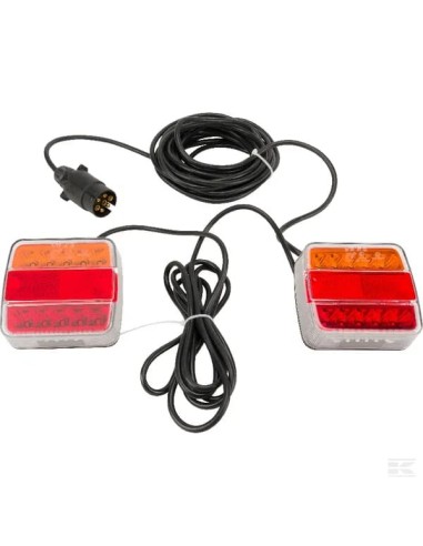 Set de luces LED montable 7,5m cable, 12 - 24V Kramp