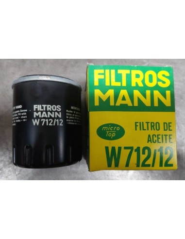 FILTRO ACEITE MANN W712/12 RECAMBIO