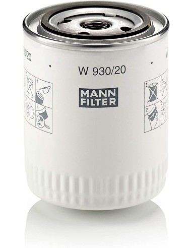 FILTRO ACEITE MANN W930/20 RECAMBIO