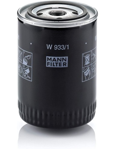 FILTRO ACEITE MANN W933/1 RECAMBIO