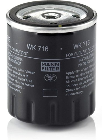 FILTRO GASOIL MANN WK716